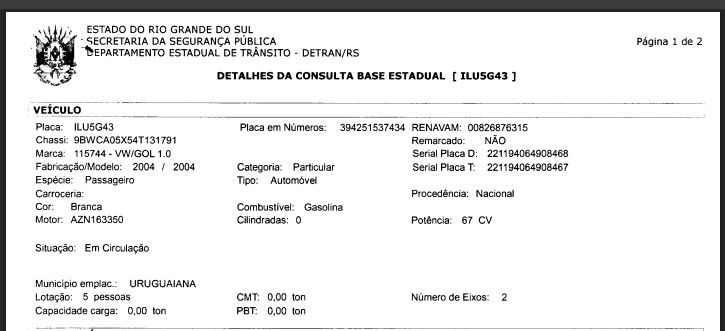 Gol 1.0 2004