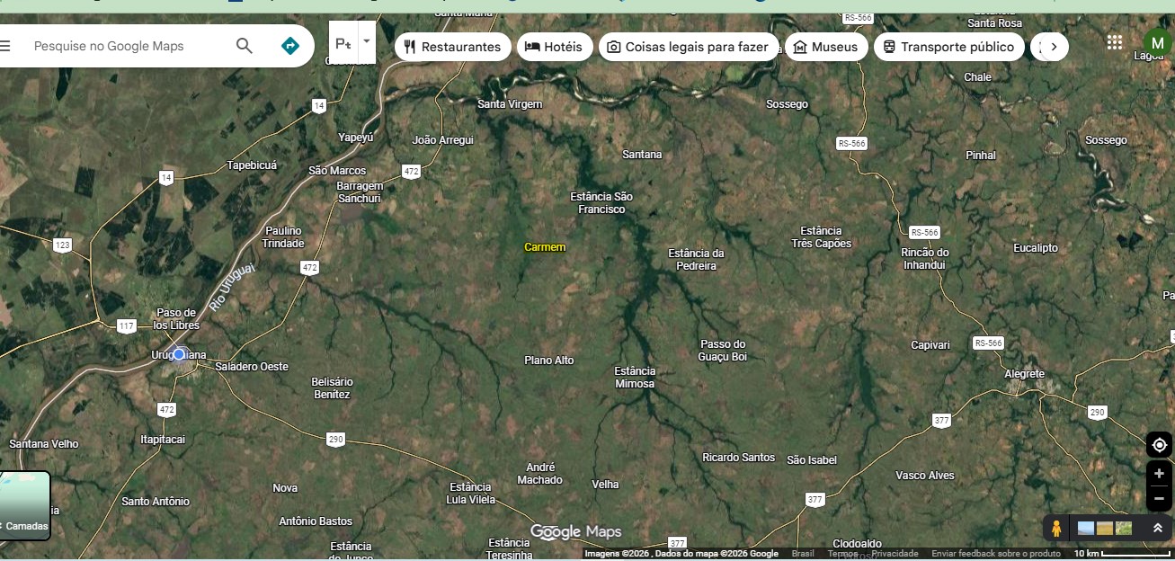200 ha Plano Alto Uuruguaiana - RS